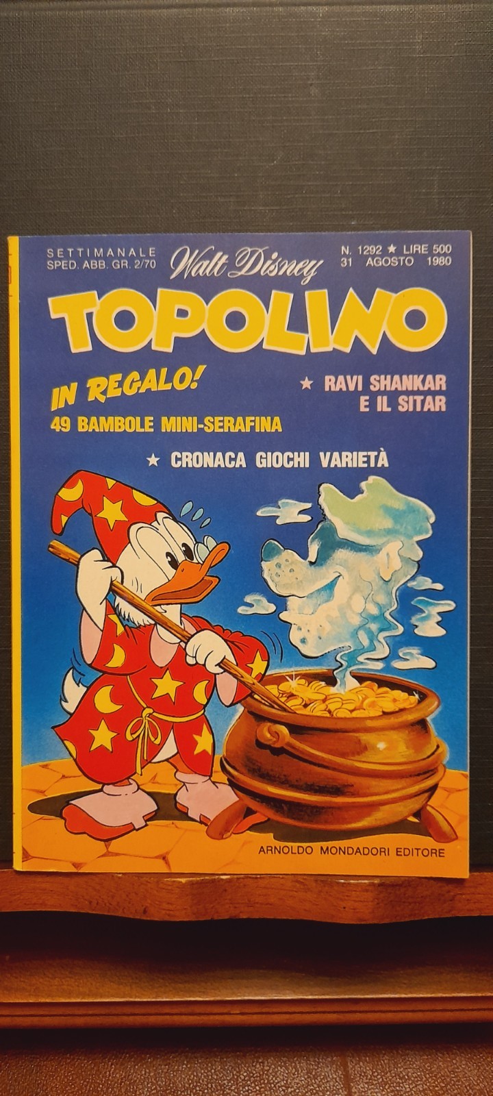 TOPOLINO LIBRETTO 1292 del 31-8-1980 - EDICOLA