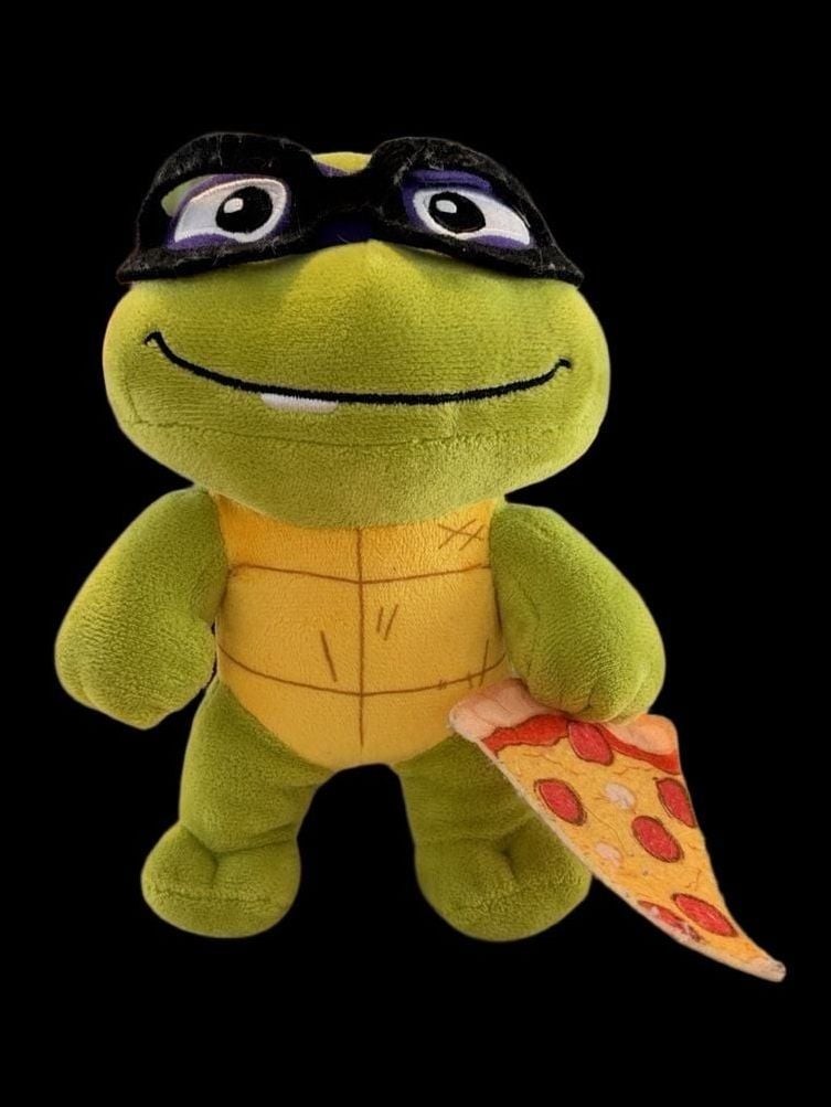 Mattel Teenage Mutant Ninja Turtles Mutant Mayhem Turtle Tot Donatello Plush 8
