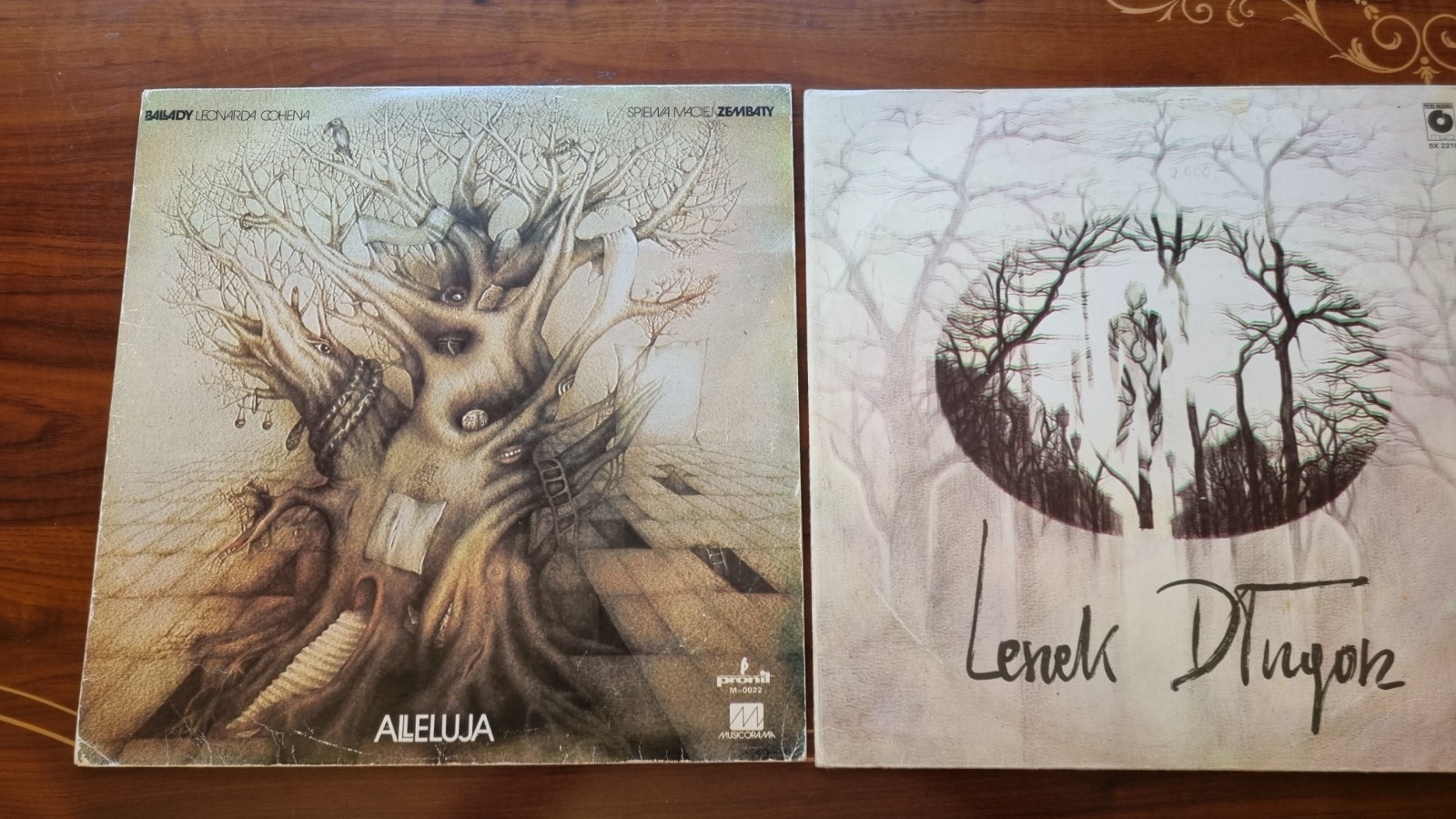 lot 2 - Maciej Zembaty Ballady Leonarda Cohena/Leszek Dlugosz - Polish poetry