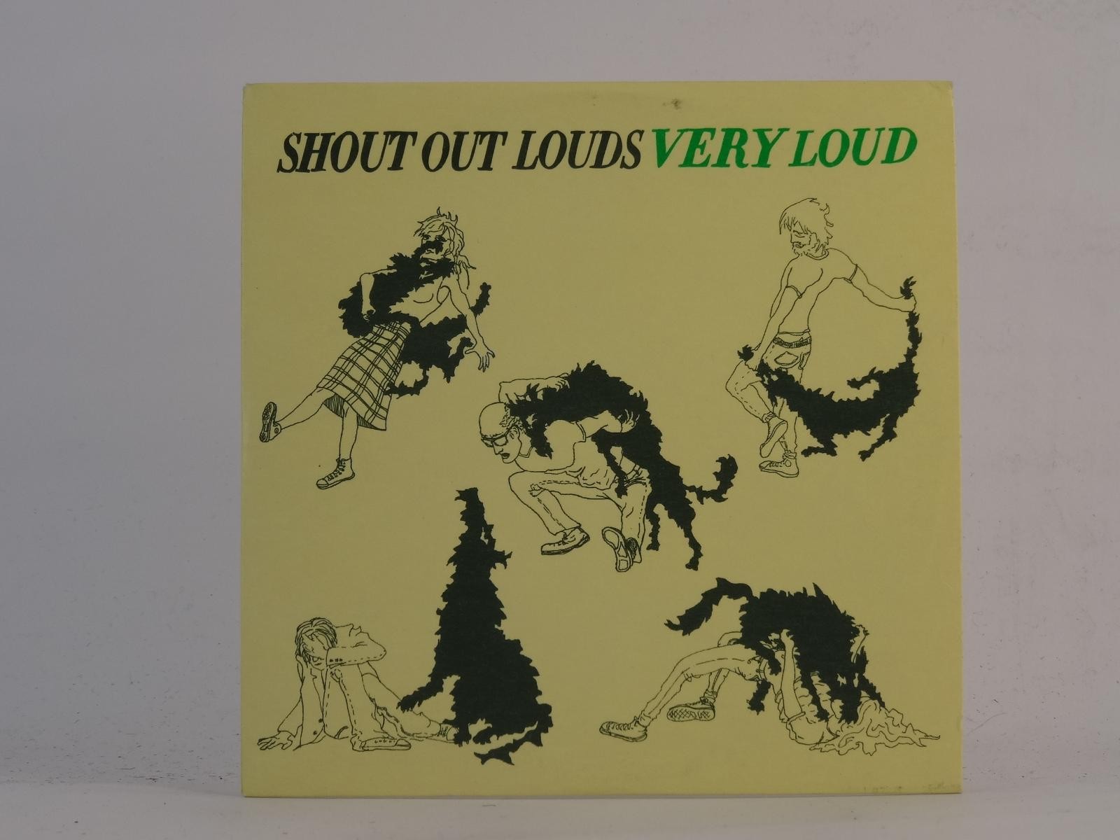SHOUT OUT LOUDS VERY LOUD (E60) 2 Track Promo CD Single plus Card Sleeve BUD FOX