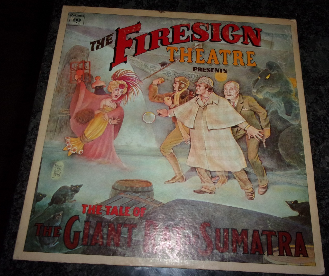 Firesign Theatre The Giant Rat Of Sumatra Vintage Vinyl LP 1974 Columbia Record