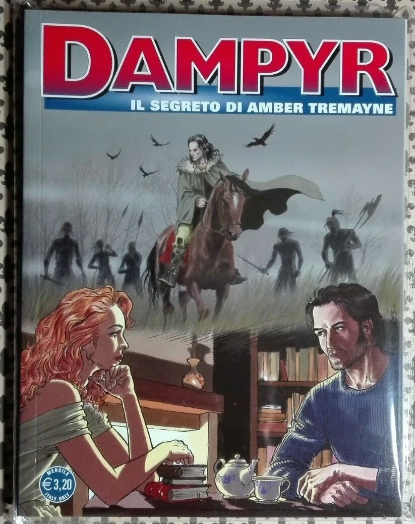  FUMETTO BONELLI-DAMPYR,IL SEGRETO DI AMBER TREMAYNE -N.185-NEW-EDICOLA-RIF.852
