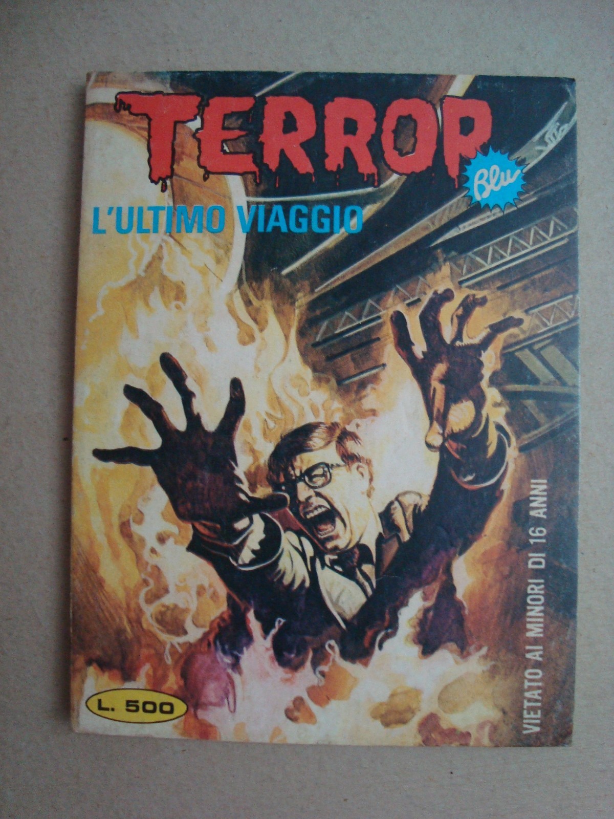 terror blu n° 92 ed.ediperiodici 1980
