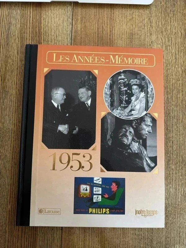 Les années mémoires, 1953 édition Larousse