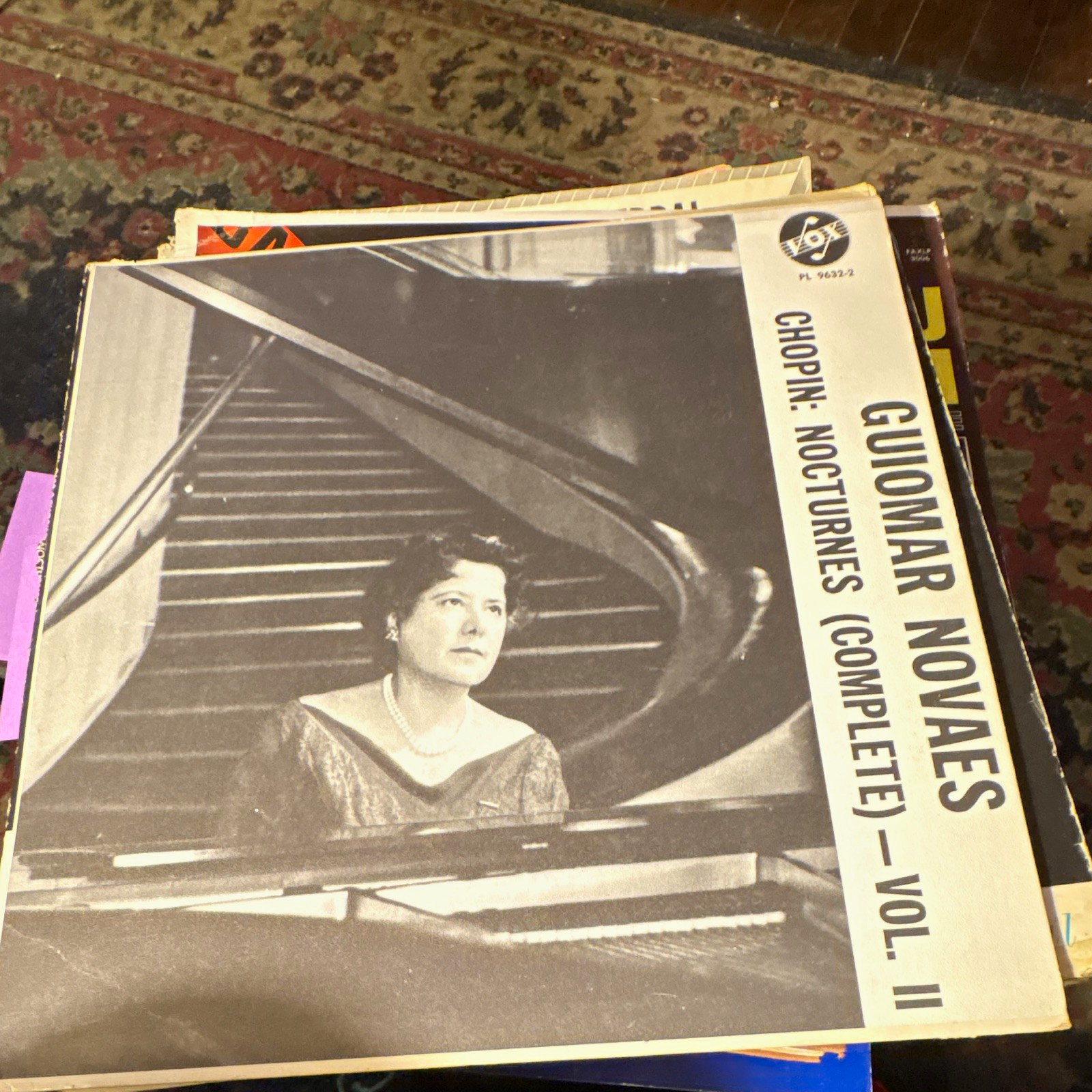 Vox PL 9632 Guiomar Novaes Frédéric Chopin Nocturnes (Complete) Vol II Record