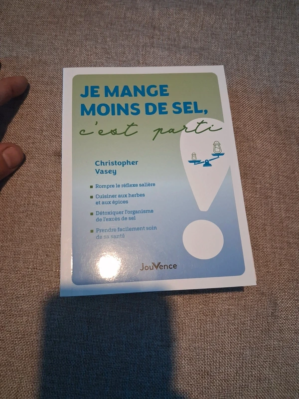 Je mange moins de sel