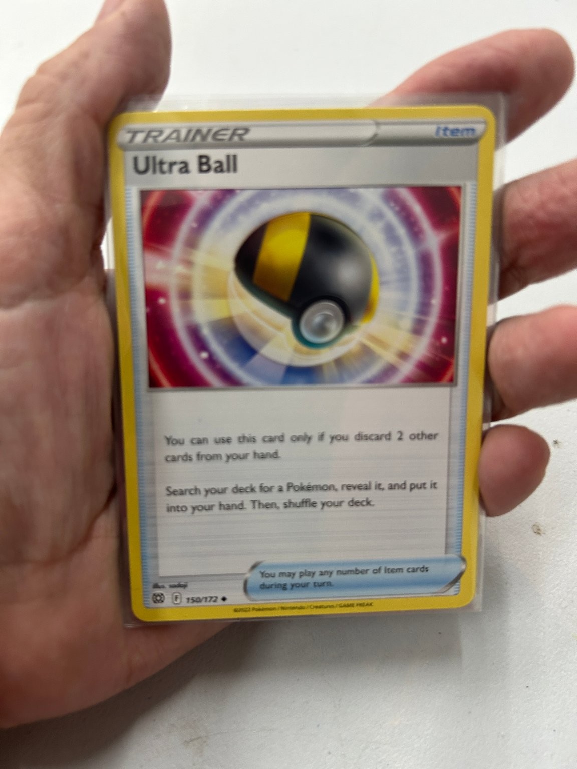 Pokemon Ultra Ball Viola Scarlatto 150/172 Non Comune IT