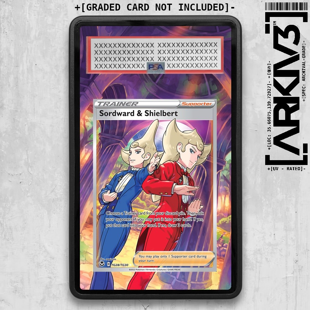 PSA/TAG Sordward and Shielbert (TG28/30) Extended Art Graded Case