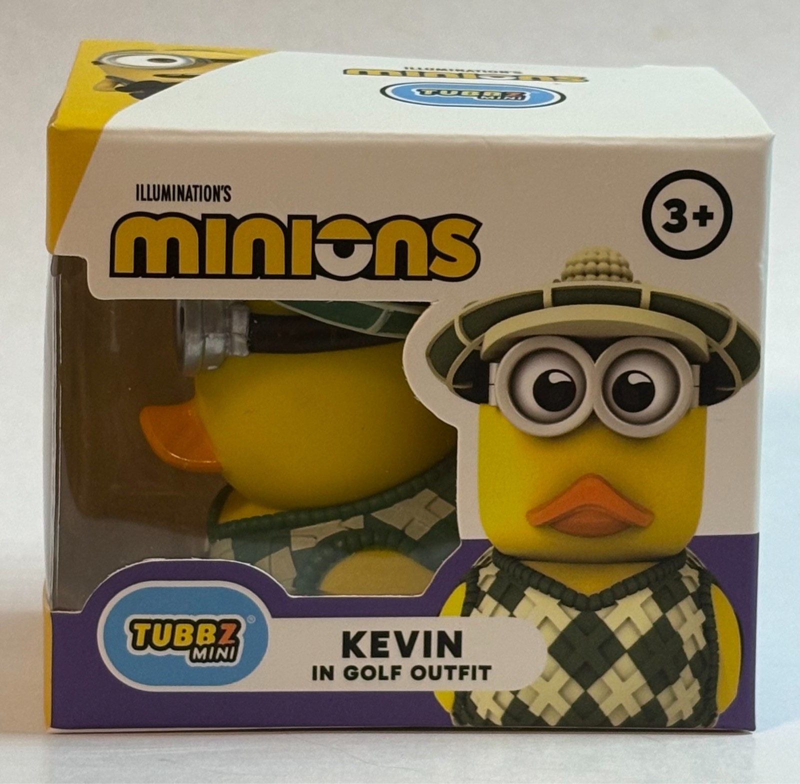 KEVIN IN GOLF OUTFIT - MINIONS - Mini Tubbz - Anatra di gomma