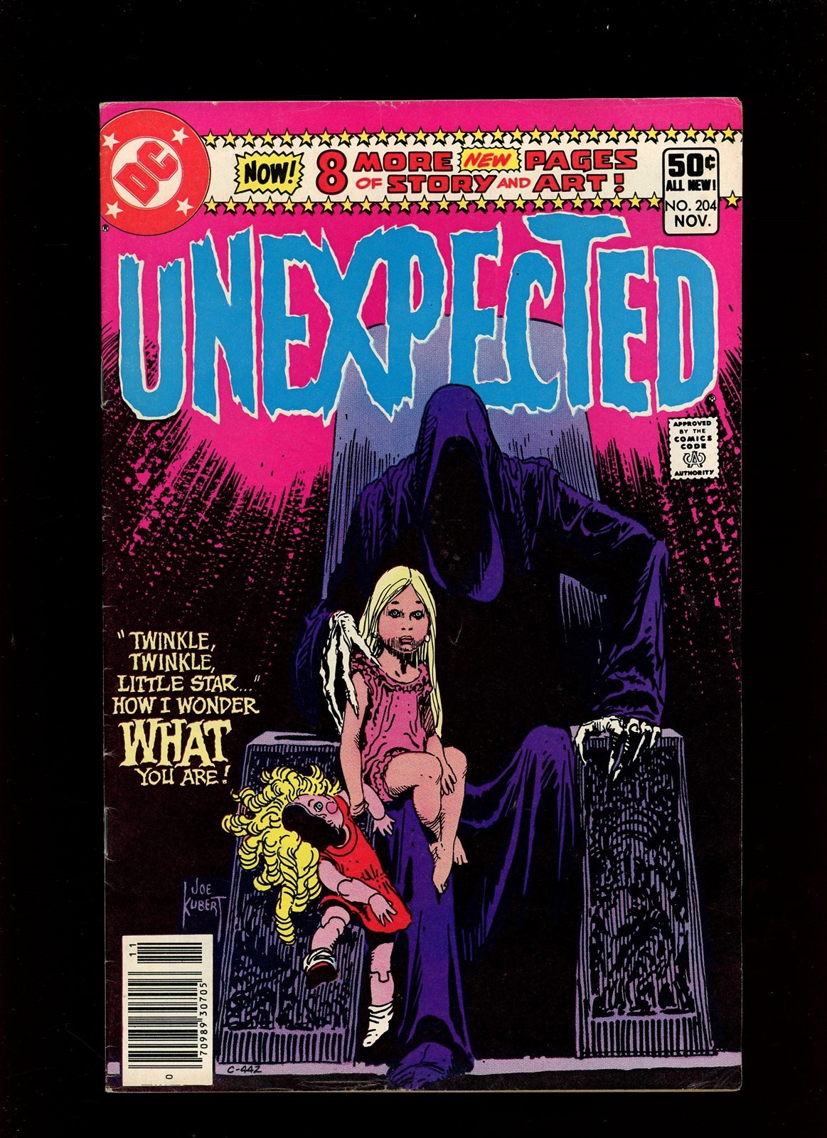 Unexpected #204 1980 FN+ 6.5 High Definition Scans**