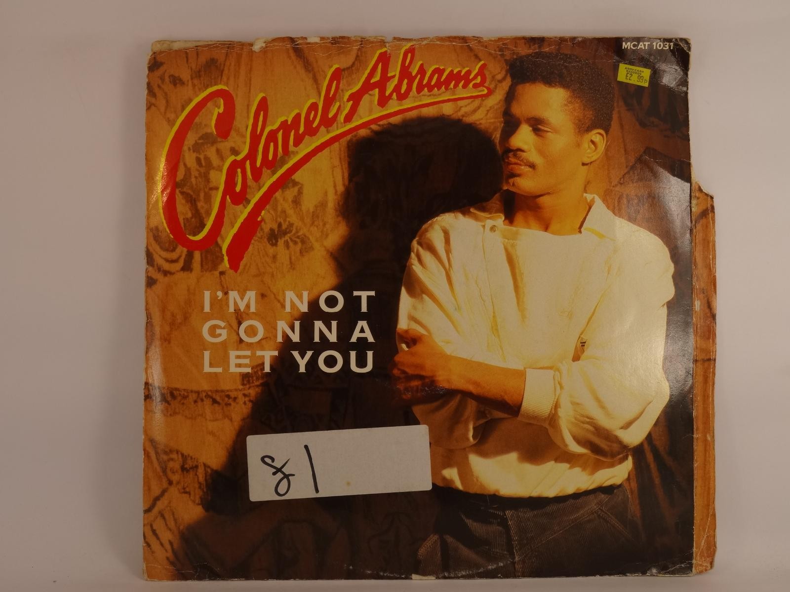 COLONEL ABRAMS I'M NOT GONNA LET YOU (91) 3 Track 12" Single including Picture S