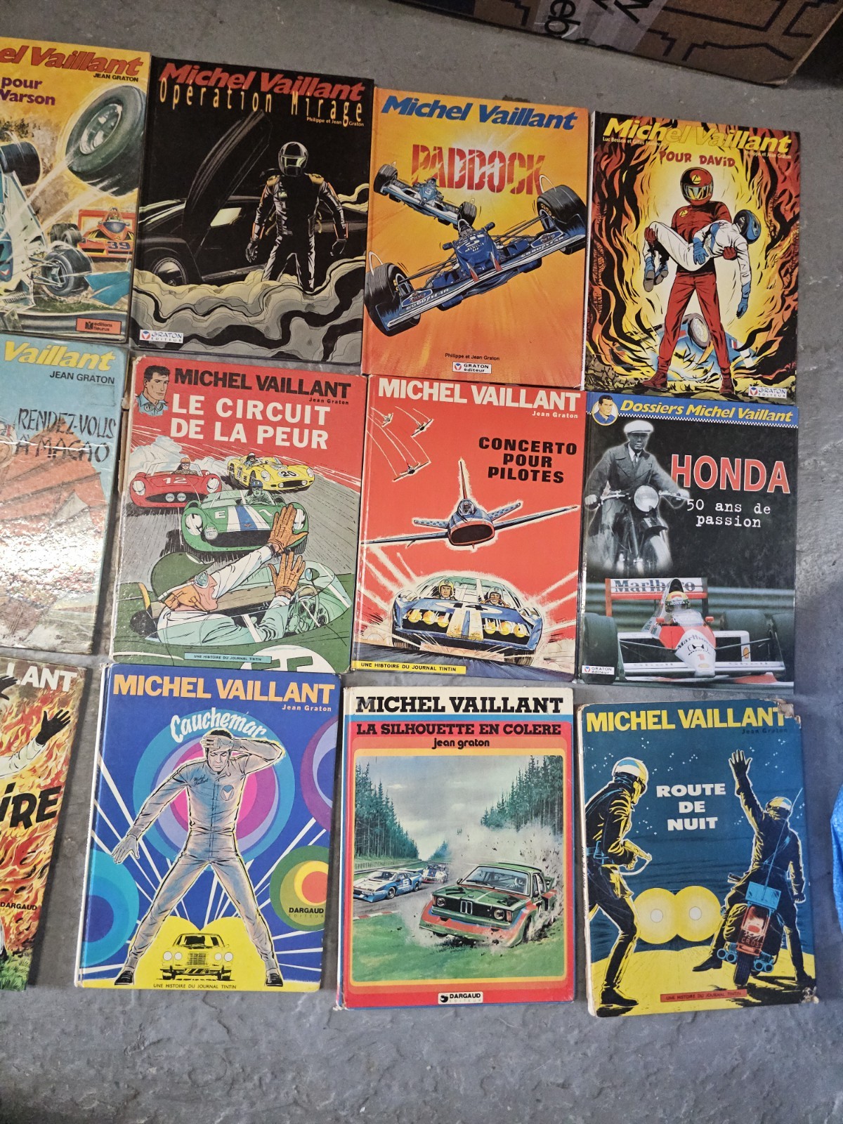 Lotto 21 libri Jean Graton Michel Vaillant per ol223592