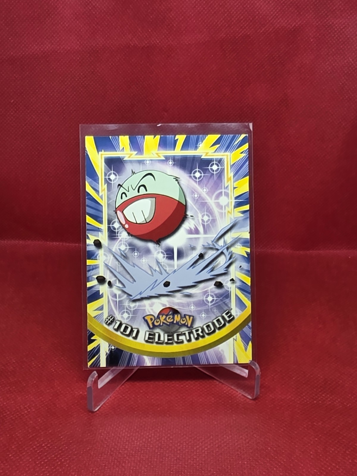 Electrode #101 Topps TV Animation Edition Non Holo Blue Logo 2000 Pokemon 