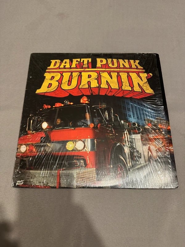 Daft punk « burnin » maxi 45t vinyle 12” de 1997 sous blister