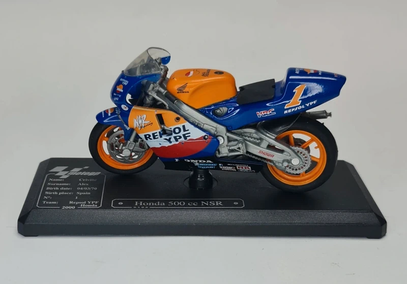 Majorette Honda 500 cc Crivillé 1/18