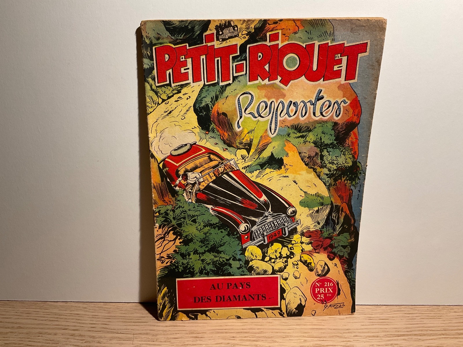 PETIT-RIQUET reporter n°216 NIEZAB. Récit complet 1956
