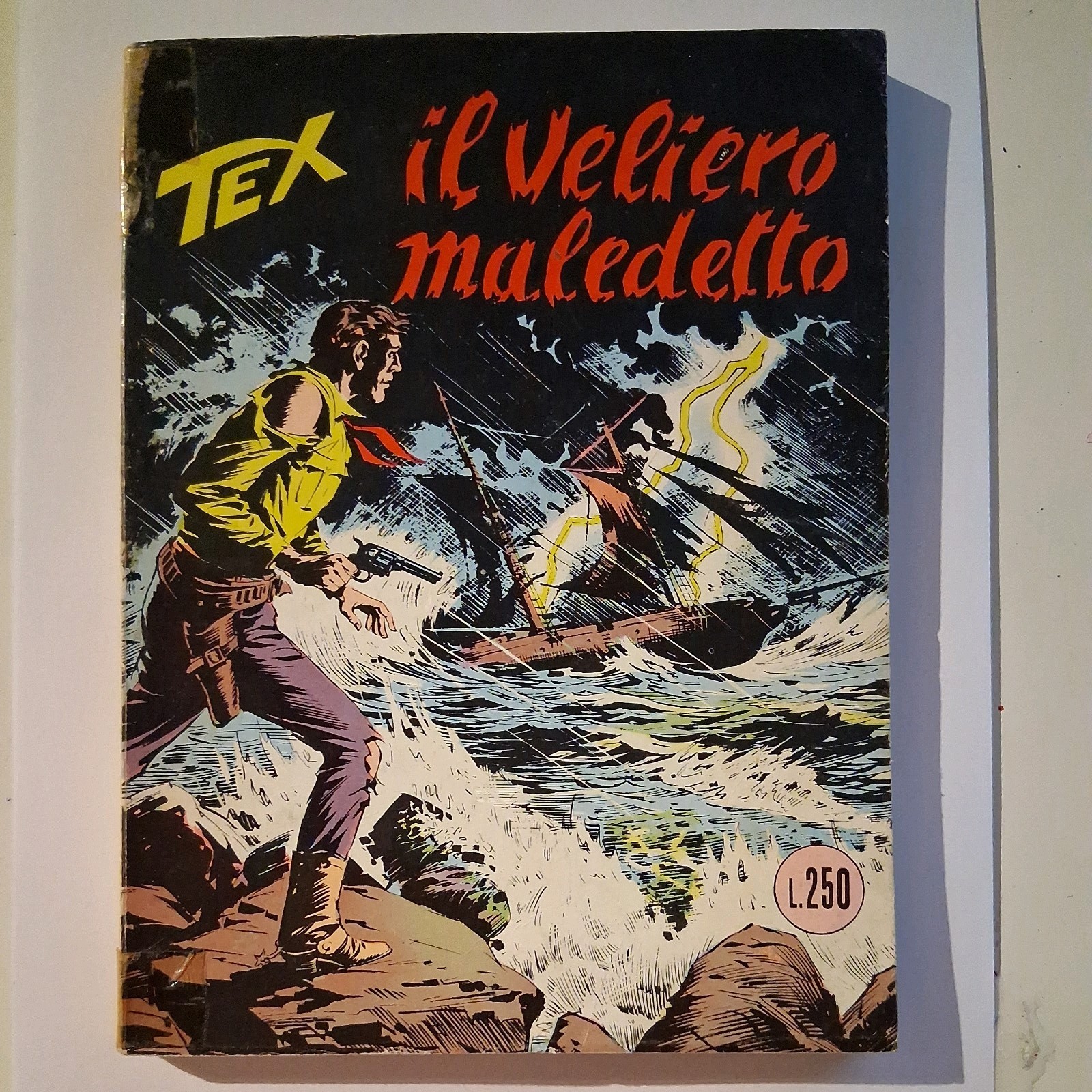 TEX GIGANTE N.129 - ORIGINALE - L.250 - GIUGNO 1971 - EDIZIONE ARALDO - AUT.2926