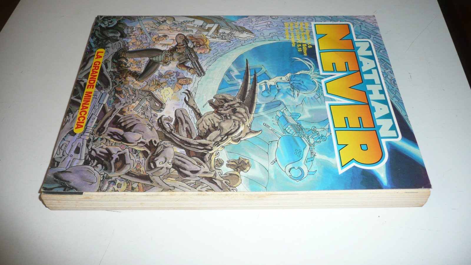NATHAN NEVER  GIGANTE  N.6   LA GRANDE MINACCIA      OTTIMO