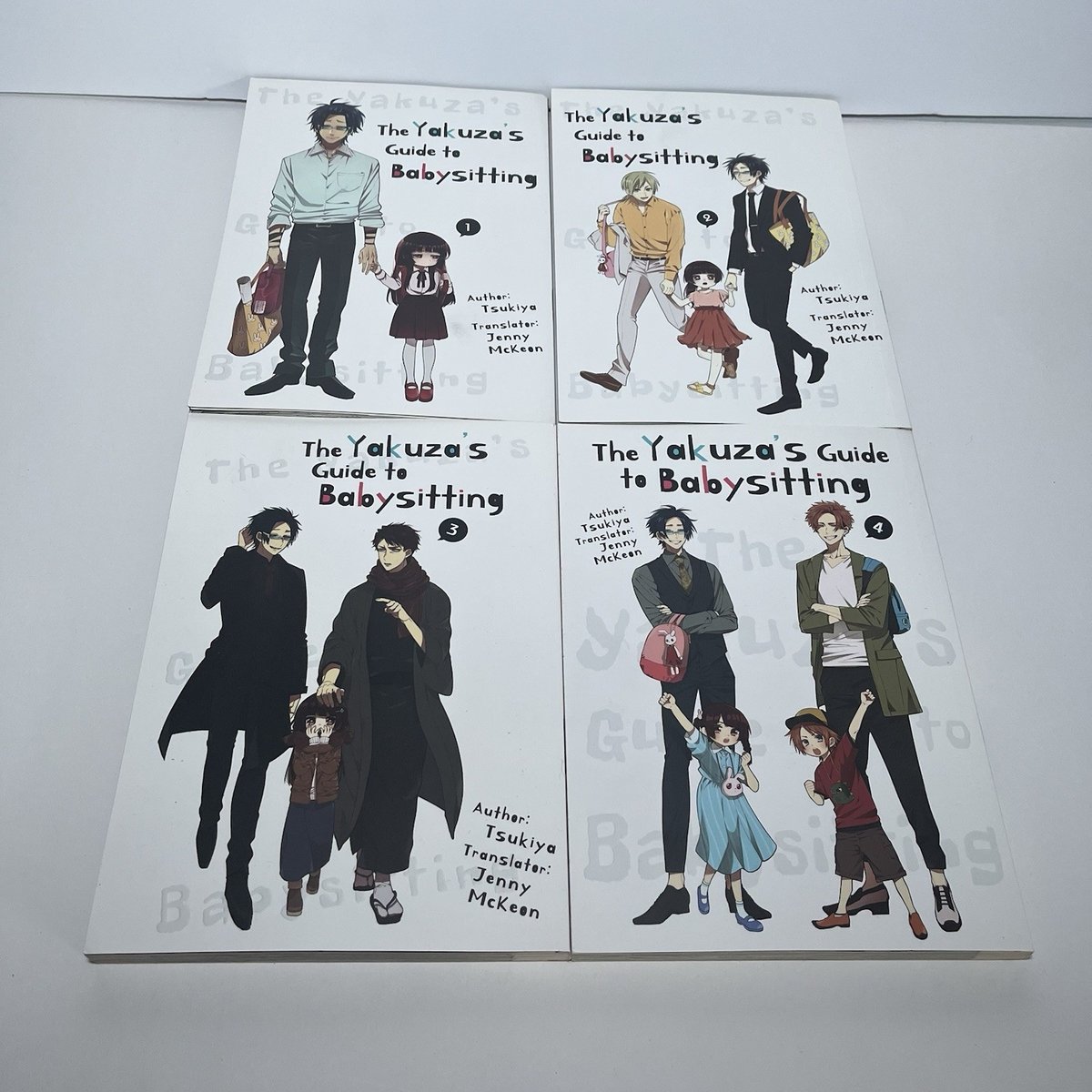 La Guida alla Babysitting della Yakuza Vol 1-4