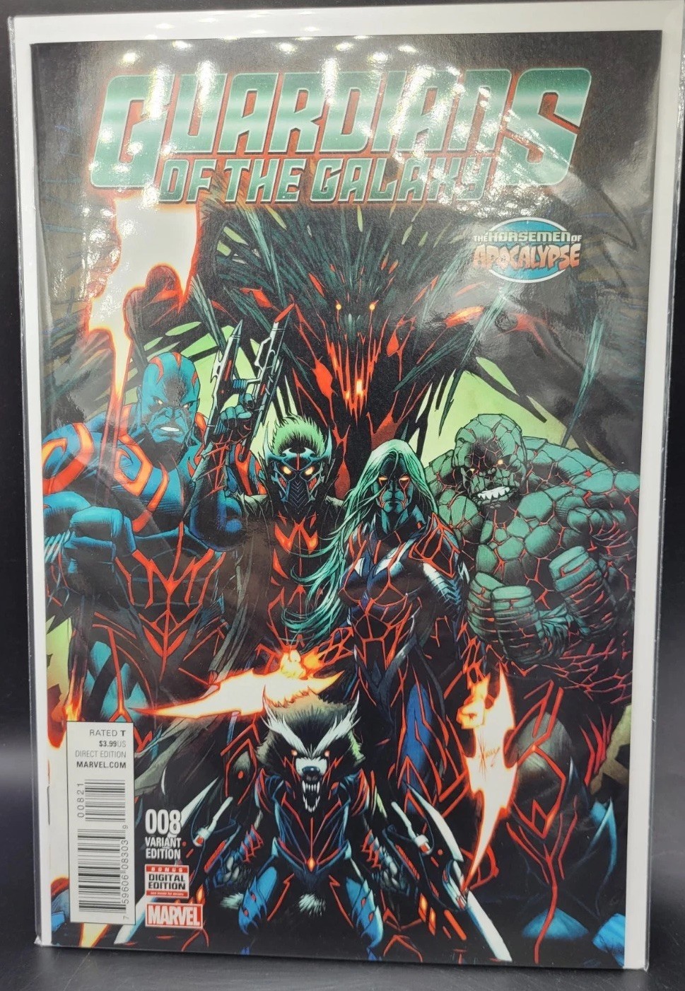 Guardians of the Galaxy 8 Vol 4 Dale Keown Variant B 2016 New Like Boarded
