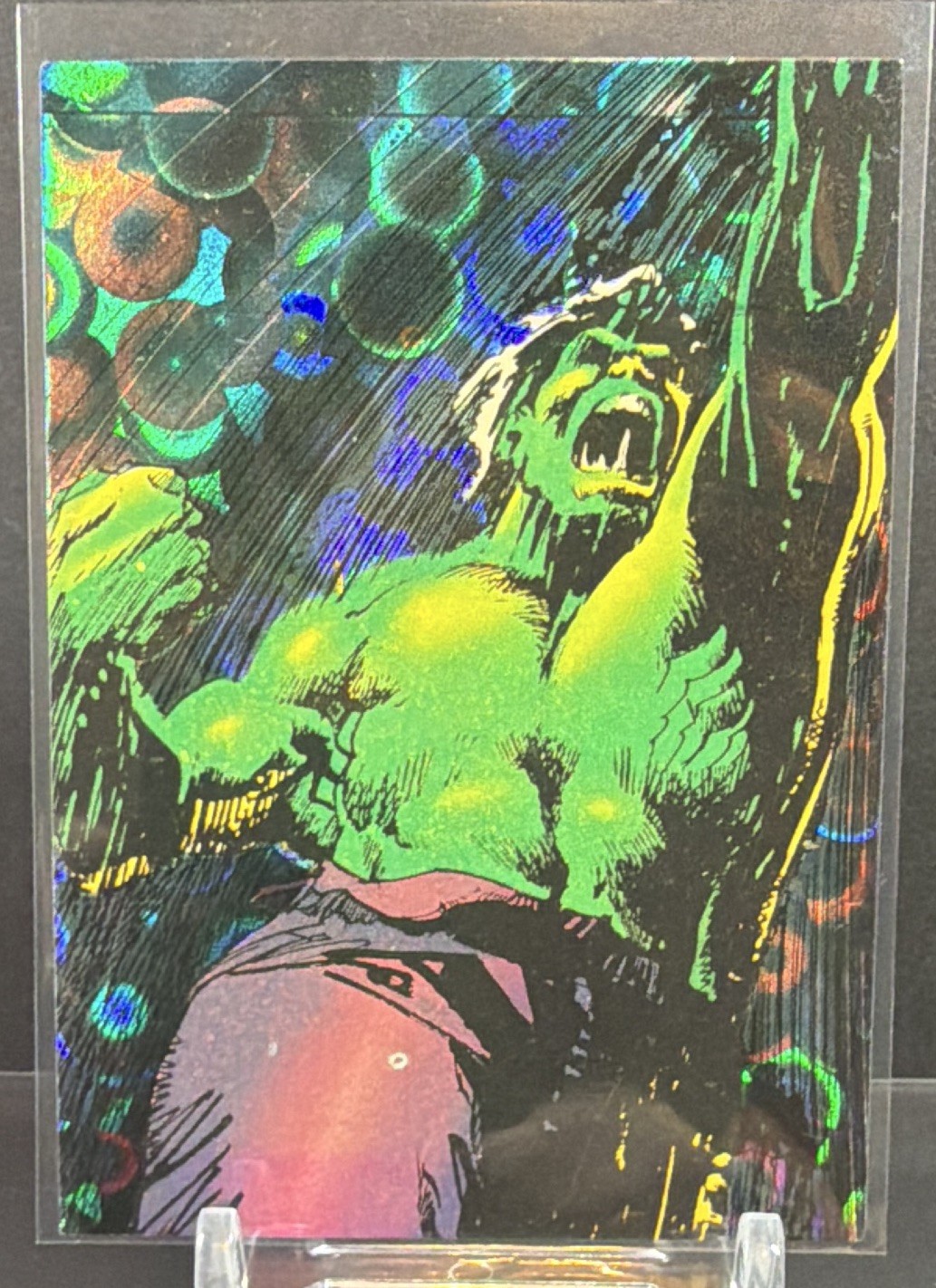 Hulk - 1992 Comic Images The Silver Surfer #20 Hologram Non-Sport Card