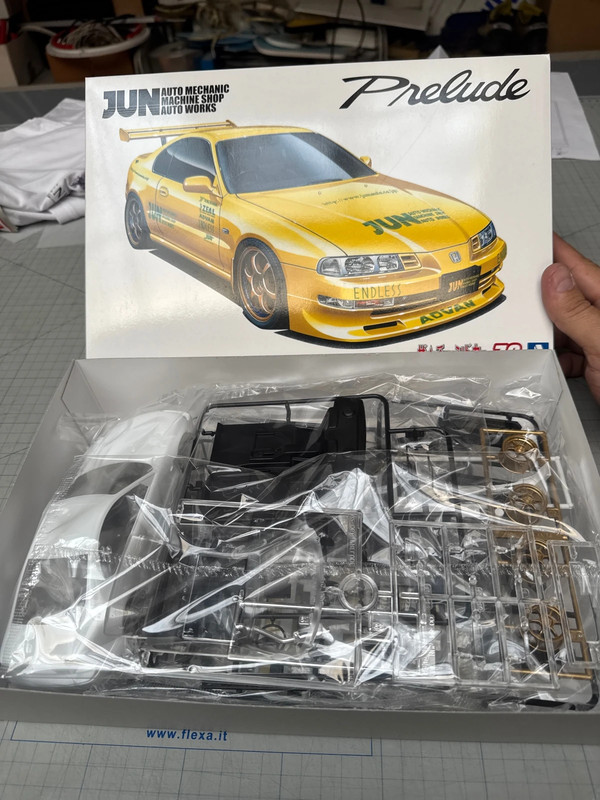 1/24 Honda prelude JUN aoshima