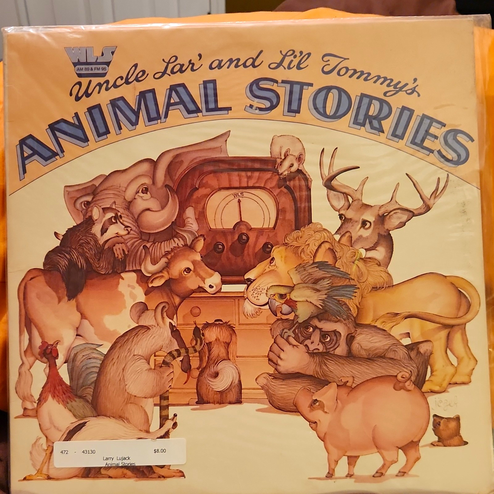 WLS Uncle Lar & Lil Tommy - Uncle Lar' and Lil Tommy's Animal Stories Record