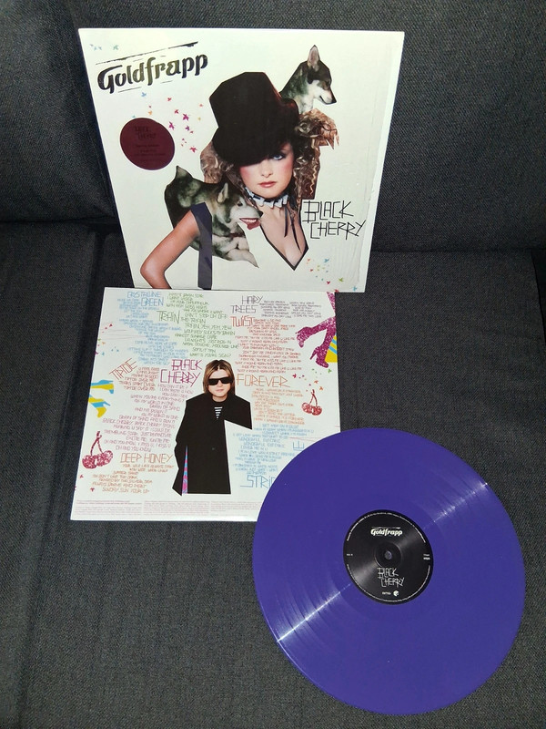 Goldfrapp - Black Cherry vinyl