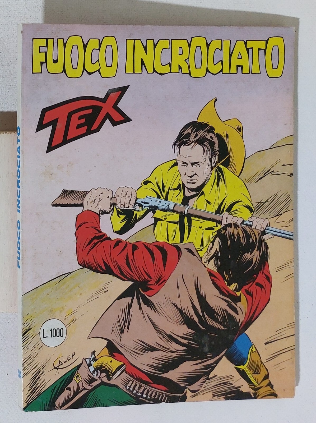 48257 TEX n. 294 - Fuoco incrociato - Bonelli 1985