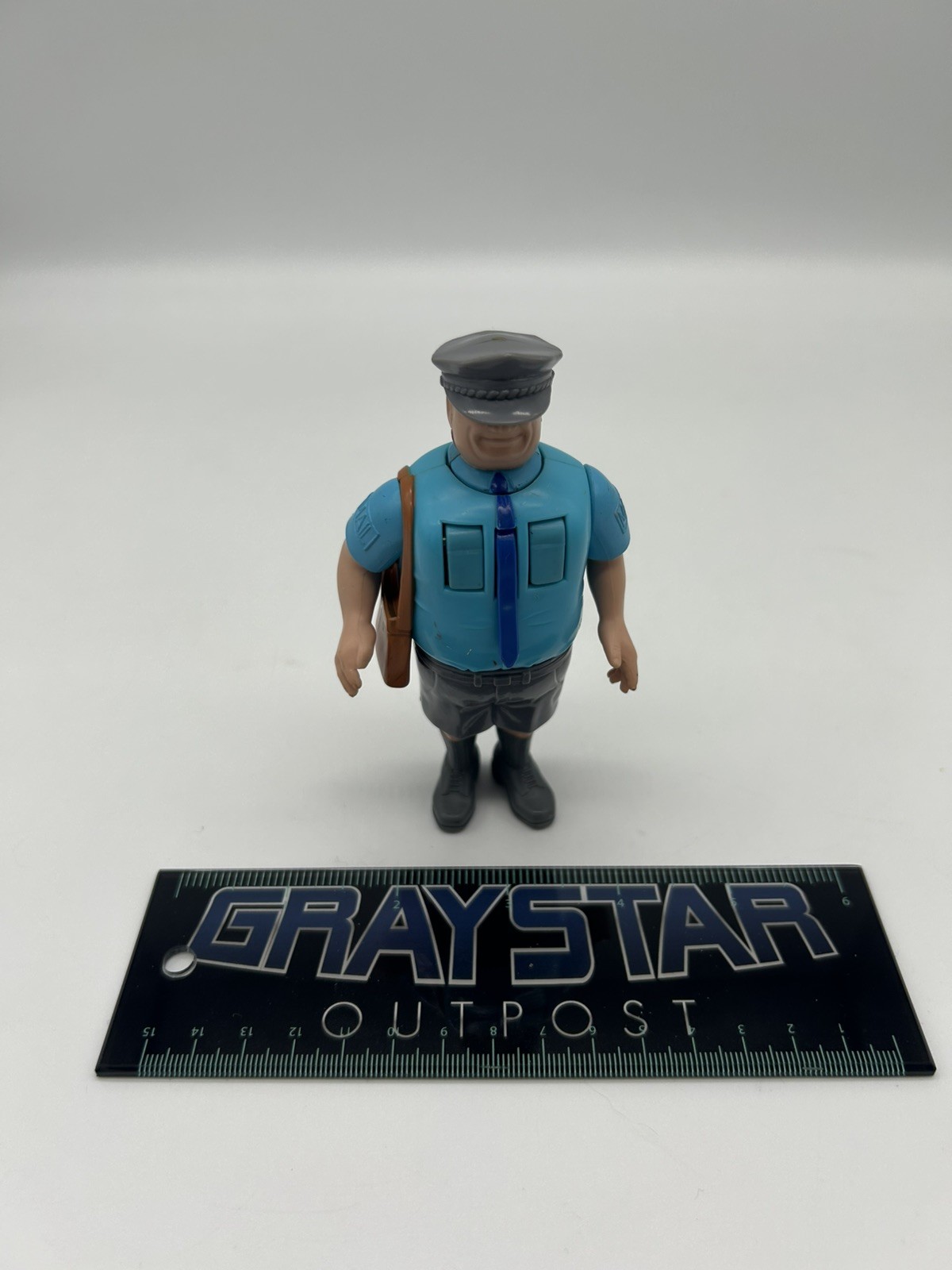 Vintage 1988 Ghostbusters Haunted Human Mailman Toy Figure Kenner T541