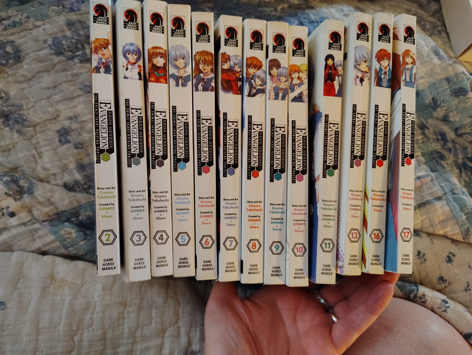 The Shinji Ikari Raising Project Manga inglese 17 volumi misti vedi foto