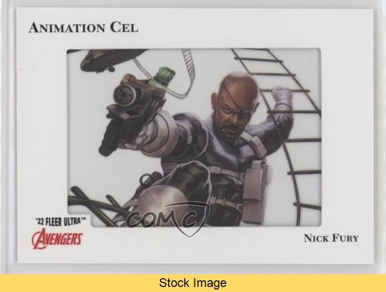2022 Fleer Ultra Avengers Animation Cels Nick Fury #49 READ 4et