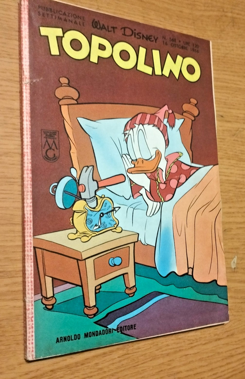 TOPOLINO LIBRETTO # 568 - 16 OTTOBRE 1966  -   OTTIMO - CON BOLLINO E CEDOLA