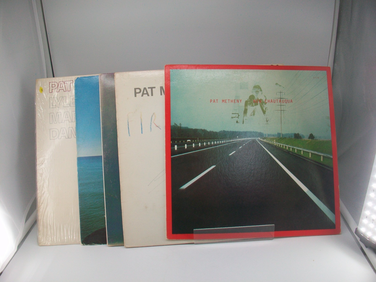 5 Pat Metheny Albums all VG/VG+ Watercolors, 80/81, Fiirst Circle,New Chatauqua