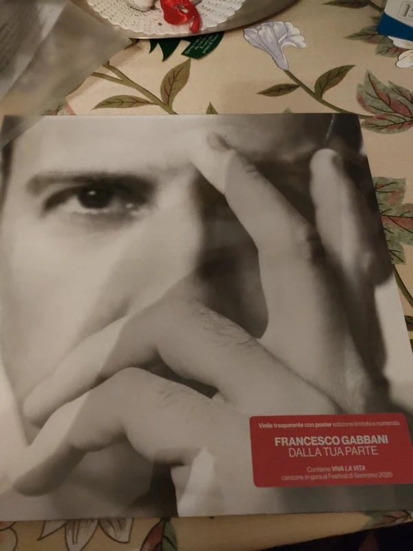 Vinile Francesco Gabbani dalla tua parte