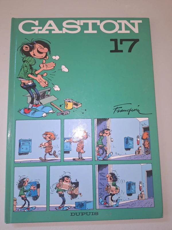 BD Gaston Lagaffe Tome 17
