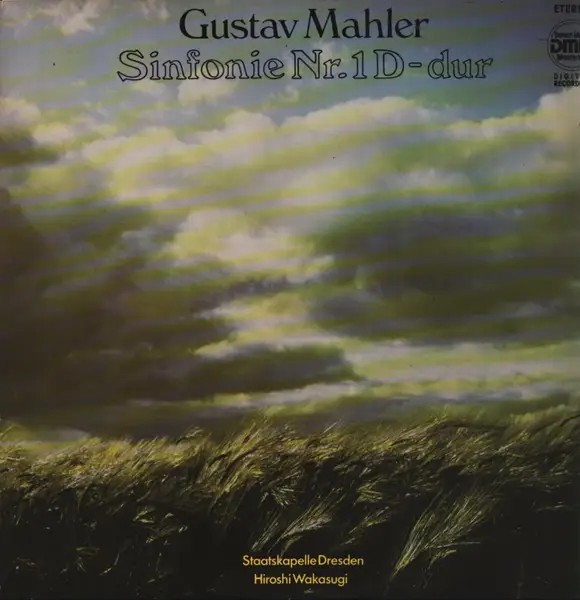 Mahler Sinfonie n. 1 in re maggiore, Wakasugi, Dresden Eterna Vinyl LP