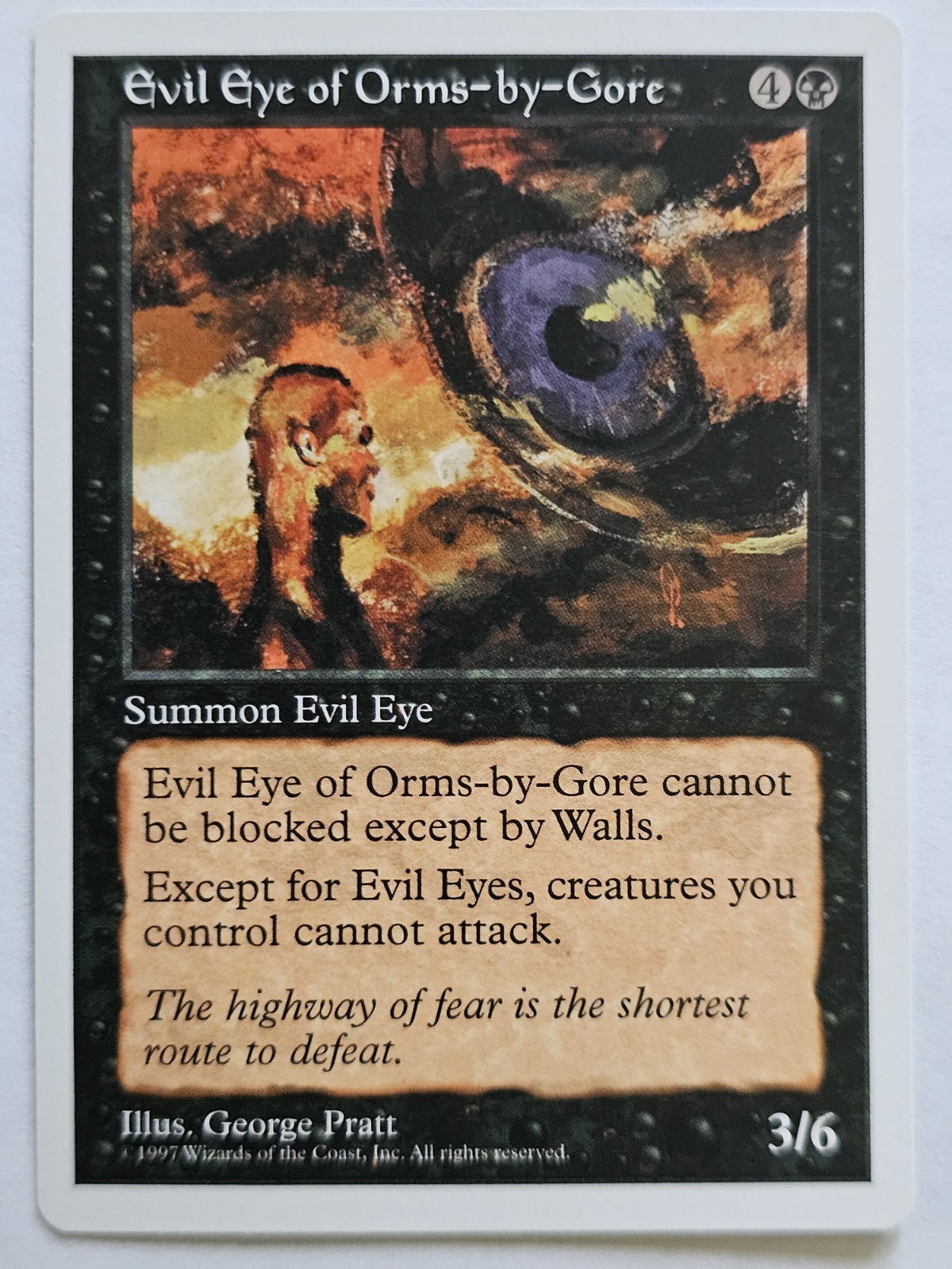 Evil Eye of Orms-by-Gore - MTG 5° Edizione