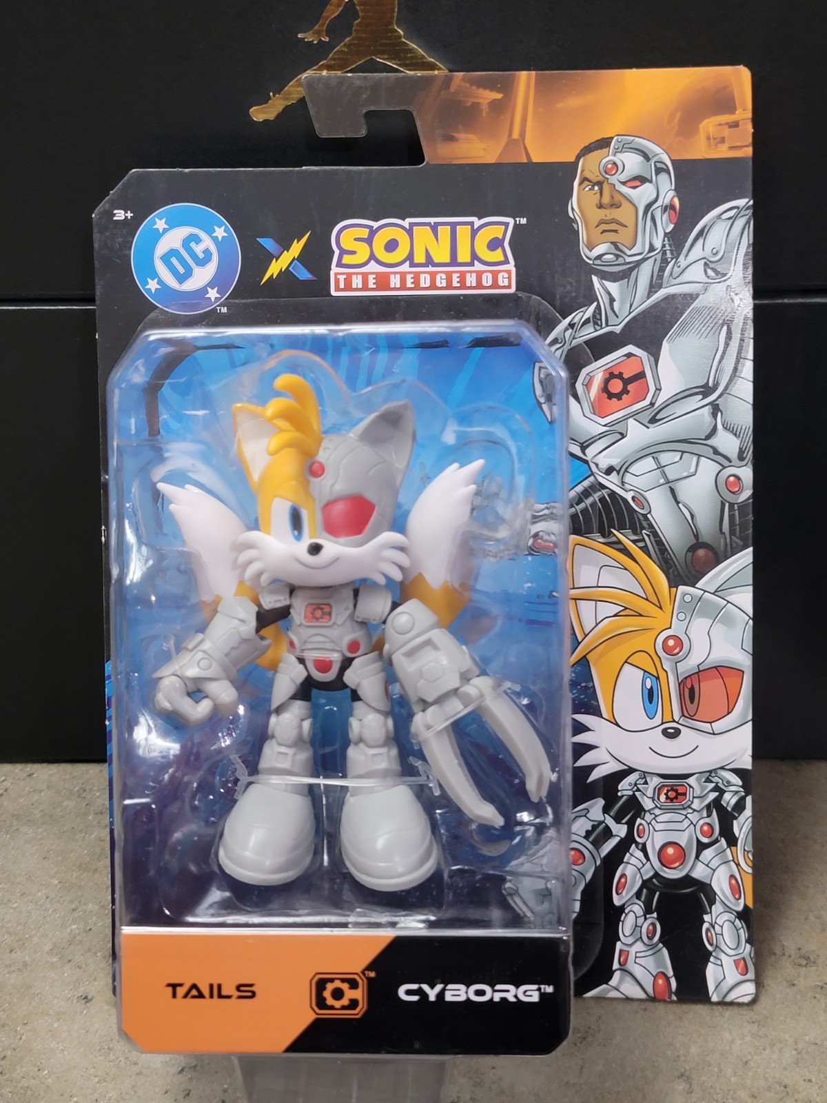 DC Sonic The Hedgehog Tails Cyborg Figura