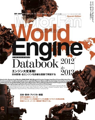 Ventola motore volume separato "World Engine Databook 2012-2013" 2012... modulo libro JP