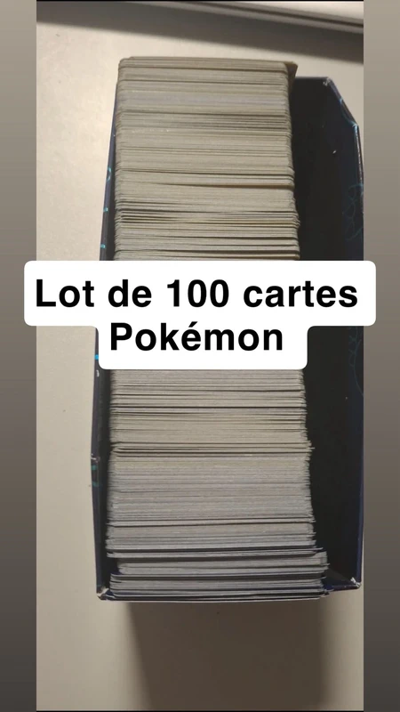 Lot de cartes Pokémon
