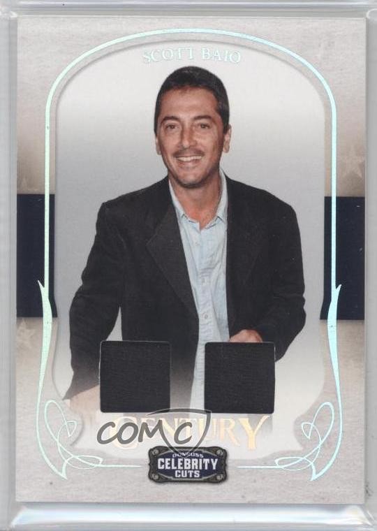 2008 Donruss Americana Celebrity Cuts 11/50 Scott Baio #78 0f3