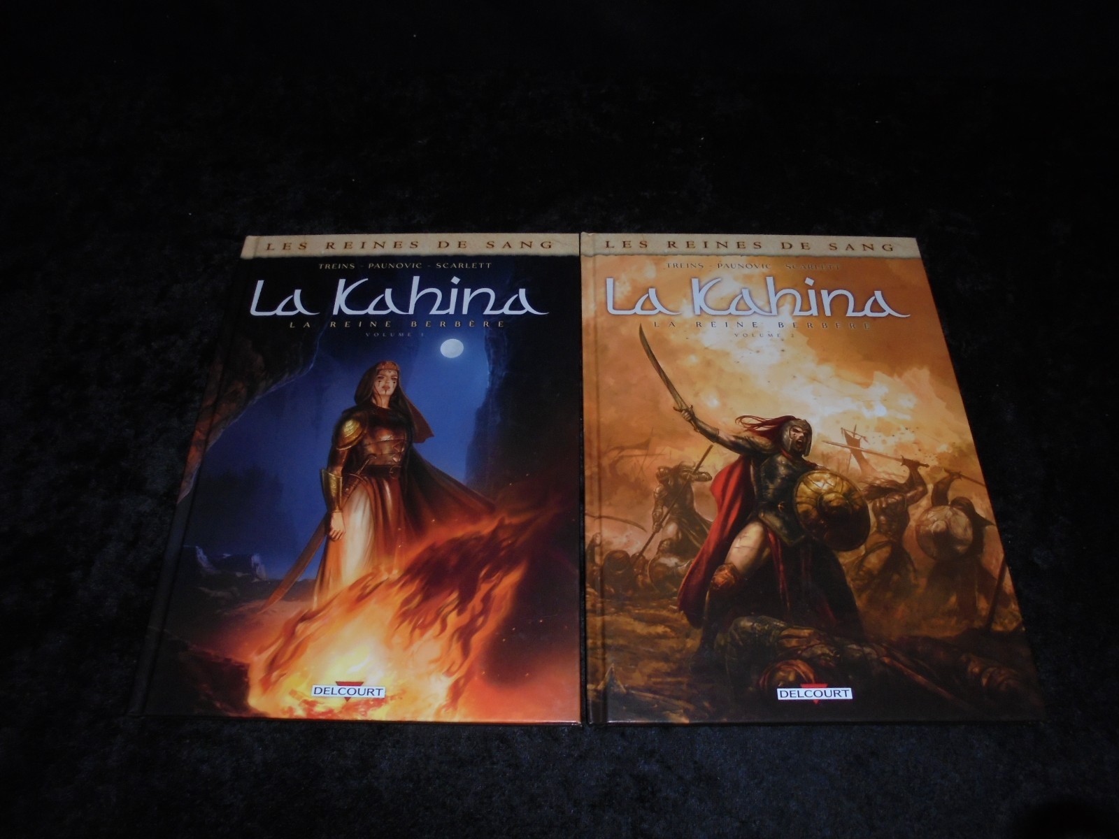 Treins : Les reines de sang : La Kahina la reine berbère 1 & 2 EO Delcourt