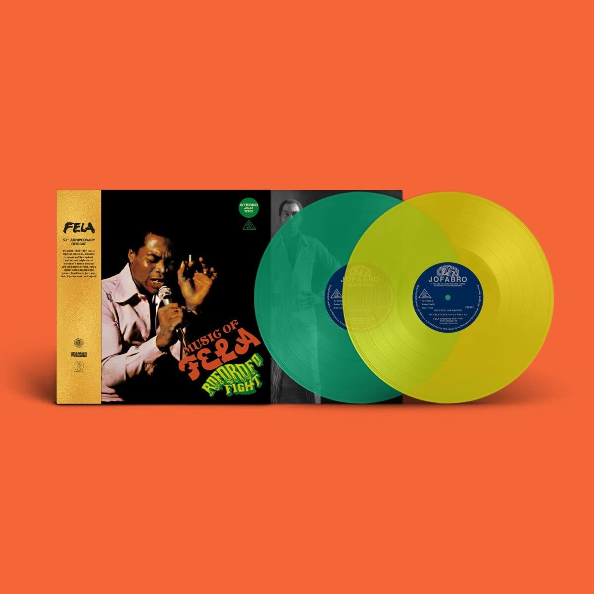 Fela Kuti & Africa 70 Musica Di Fela - Roforofo Fight Doppio LP Vinile NUOVO