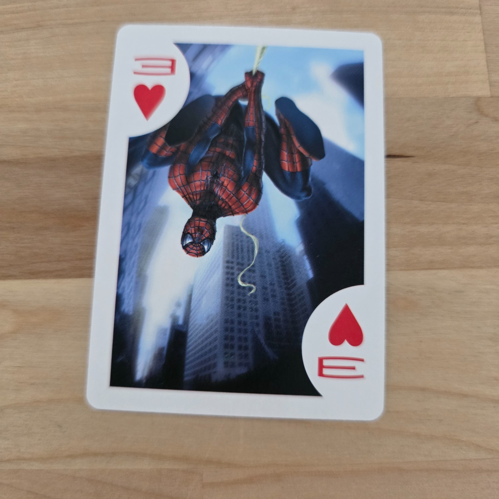 Tre di Cuori ~ SPIDER-MAN Carta da gioco singola