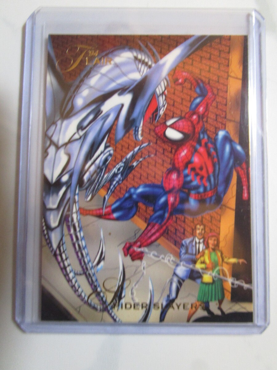 1994 Flair Marvel #92 - Invasion of the Spider Slayers
