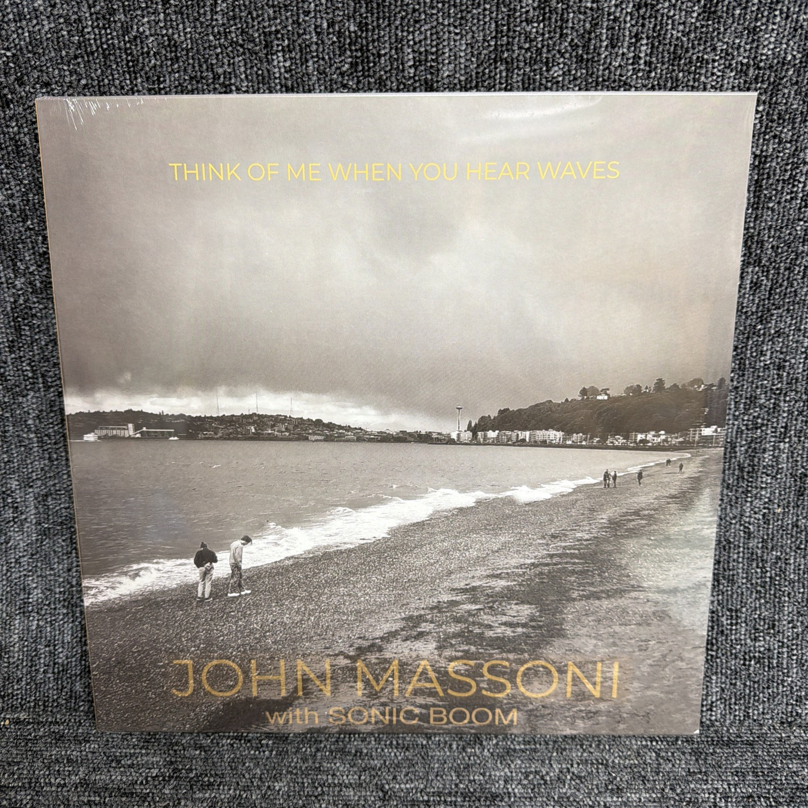 JOHN MASSONI & SONIC BOOM - Think Of Me.. LTD RSD 2023 - Mustard VINYL LP - NEW