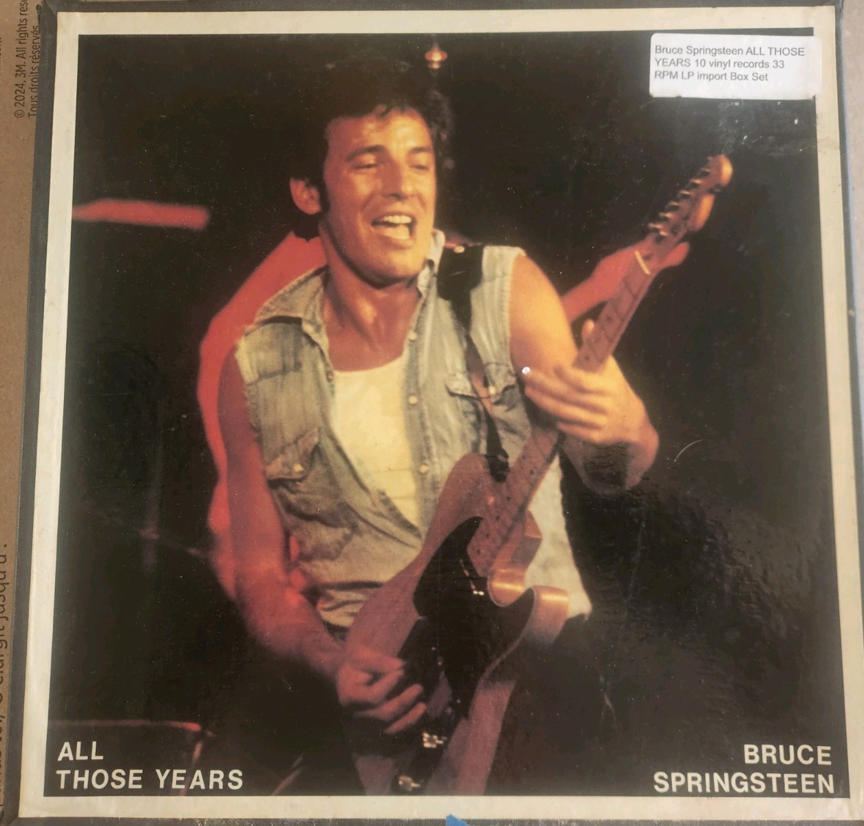 Bruce Springsteen - All Those Years. 10 LP Vinyl Boxset NO Booklet