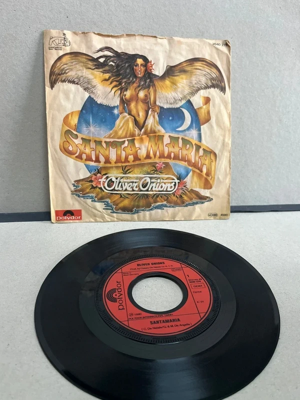 Disque vinyle 45 tours Santa Maria