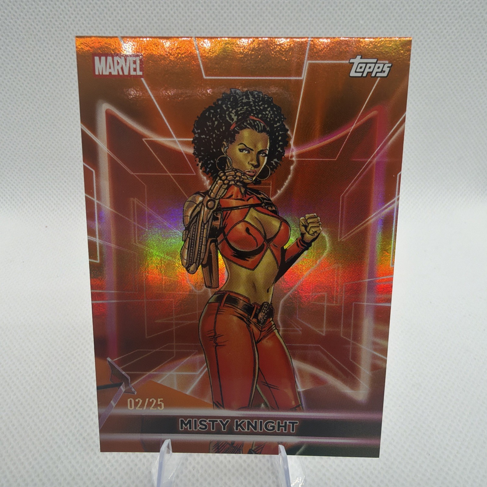 Topps Marvel Misty Knight Card #64 2026 Serial Numbered #02/25